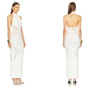 NWT, Michael Costello Iris Maxi Dress